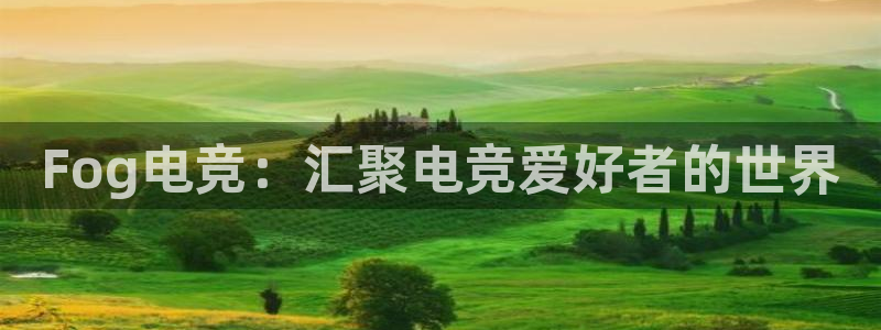 易游电竞：Fog电竞：汇聚电竞爱好者的世界