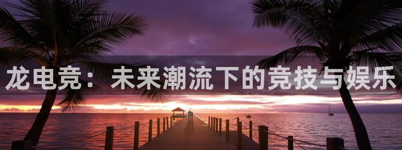 易游电竞官网：龙电竞：未来潮流下的竞技与娱乐