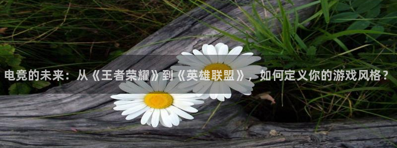 易游电竞：电竞的未来：从《王者荣耀》到《英雄联盟》，如何定义你的游戏风格？