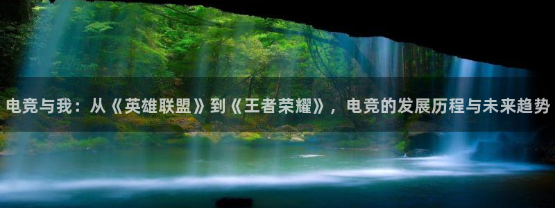 易游电竞官网：电竞与我：从《英雄联盟》到《王者荣耀》，电竞的发展历程与未来趋势