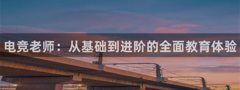 易游电竞官网：电竞老师：从基础到进阶的全面教育体验